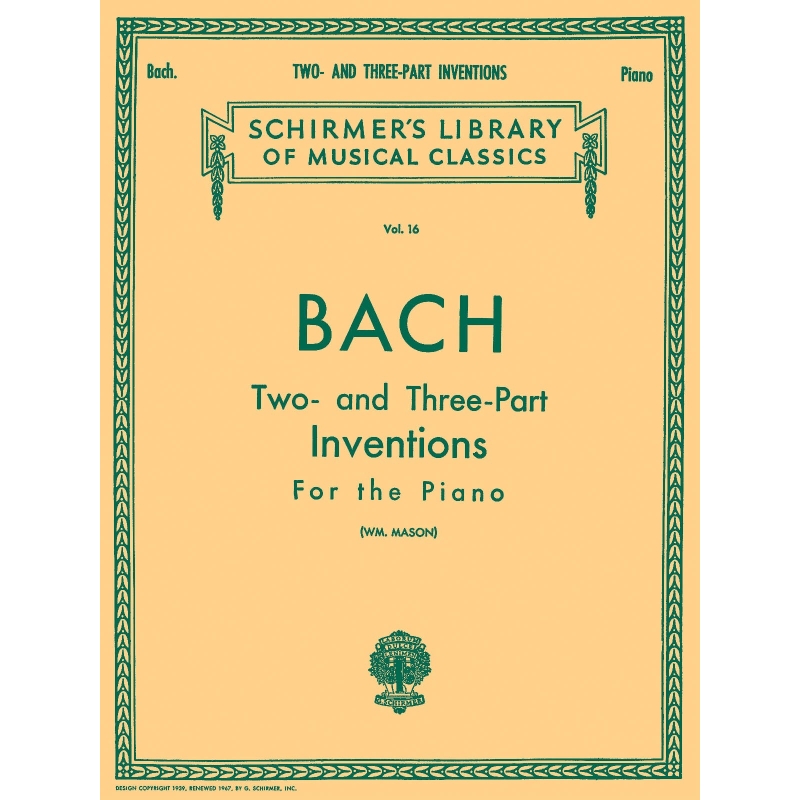 Bach, J.S - 30 Two- and Three-Part Inventions