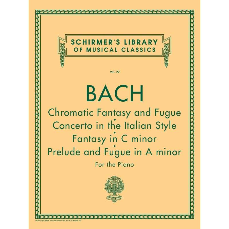 Bach, J.S - Chromatic Fantasy And Fugue