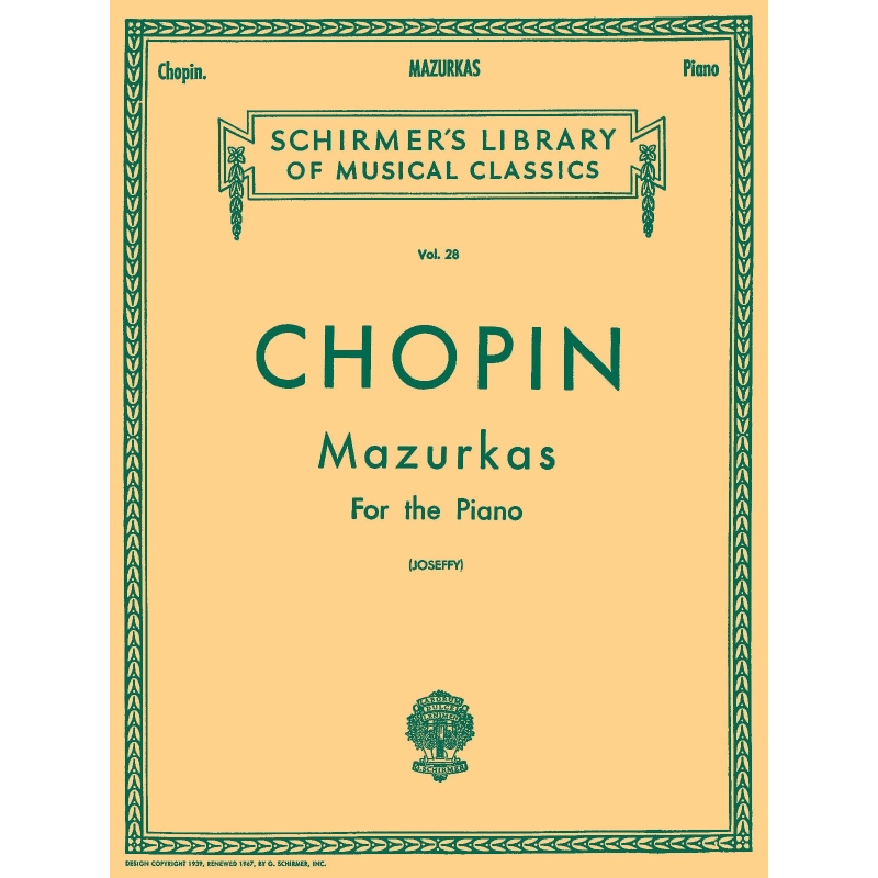 Frederic Chopin: Mazurkas For The Piano