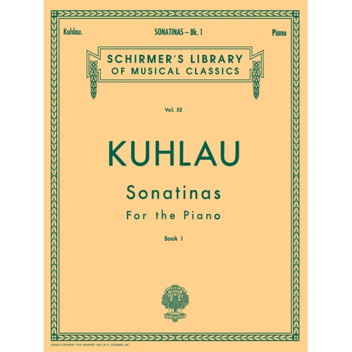 Kuhlau, Friedrich - Sonatinas - Book 1