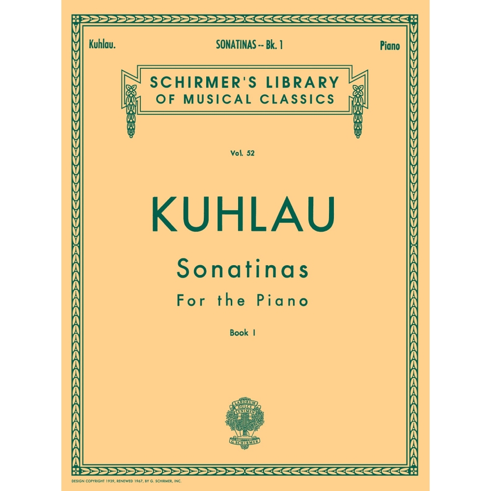 Kuhlau, Friedrich - Sonatinas - Book 1