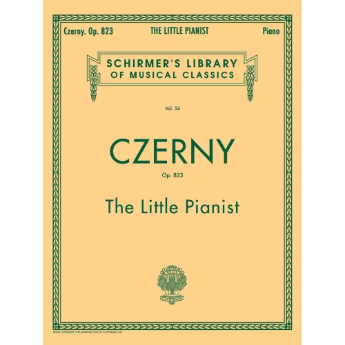Czerny, Carl - Little Pianist, Op. 823 (Complete)