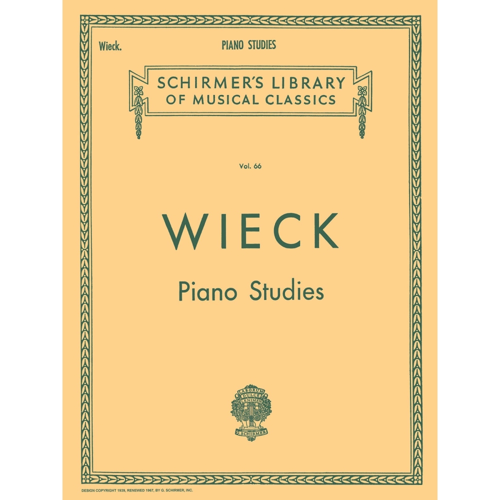 Wieck, Friedrich - Studies