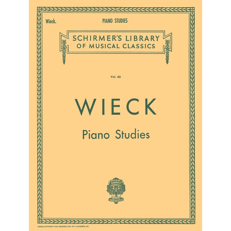 Wieck, Friedrich - Studies