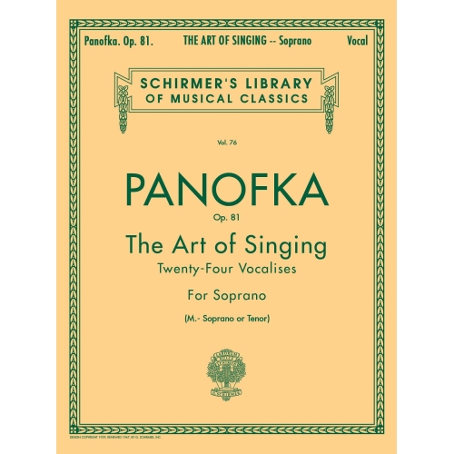 Panofka, Heinrich - Art of...