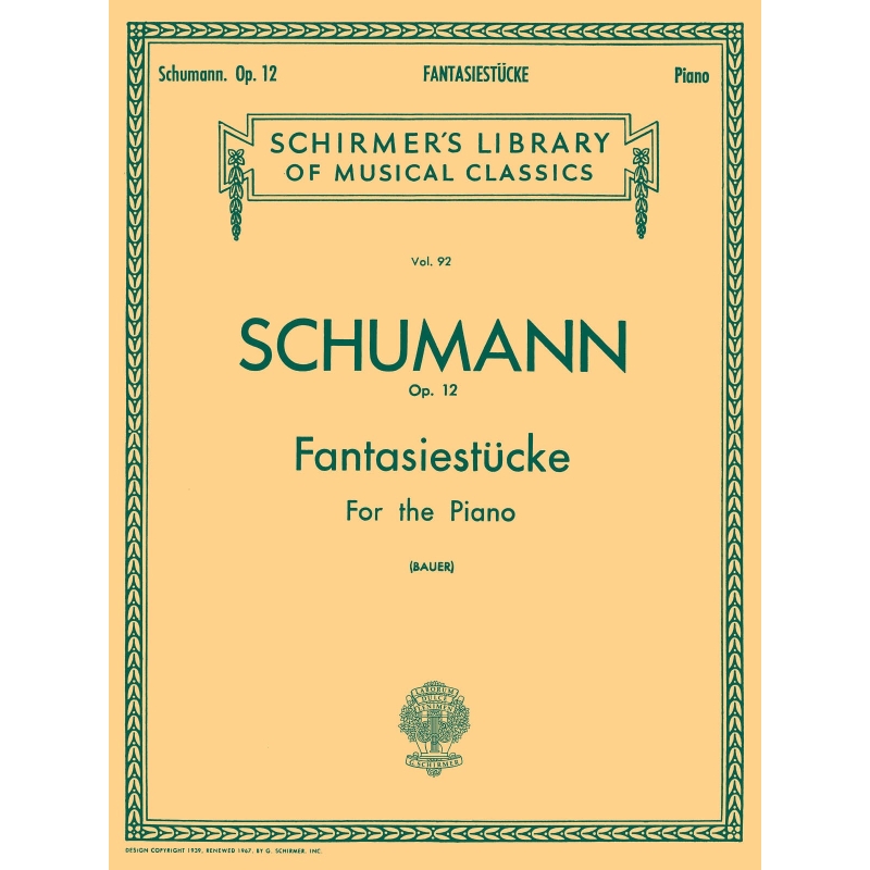 Schumann, Robert - Fantasiestucke Op.12