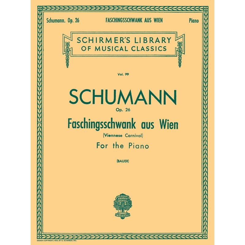 Schumann, Robert - Faschingsschwank Aus Wien Op.26