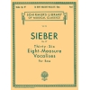 Sieber, F. - 36 Eight-Measure Vocalises, Op. 97