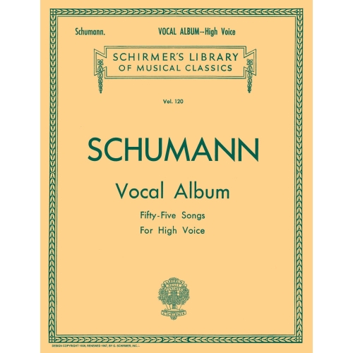 Schumann, Robert - Vocal...