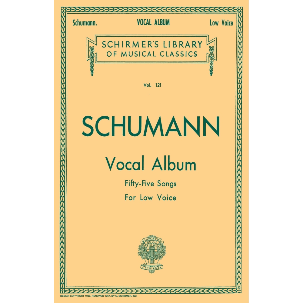 Schumann, Robert - Vocal Album - 55 Songs