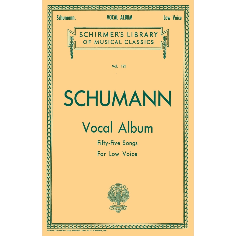 Schumann, Robert - Vocal Album - 55 Songs