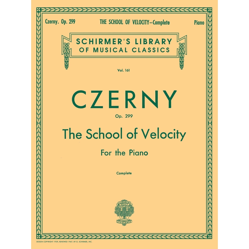 Carl Czerny: The School Of Velocity Op.299 (Complete)