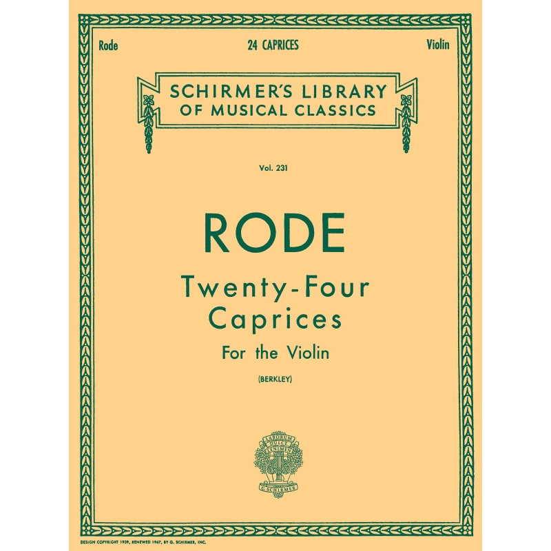 Rode, Pierre - 24 Caprices