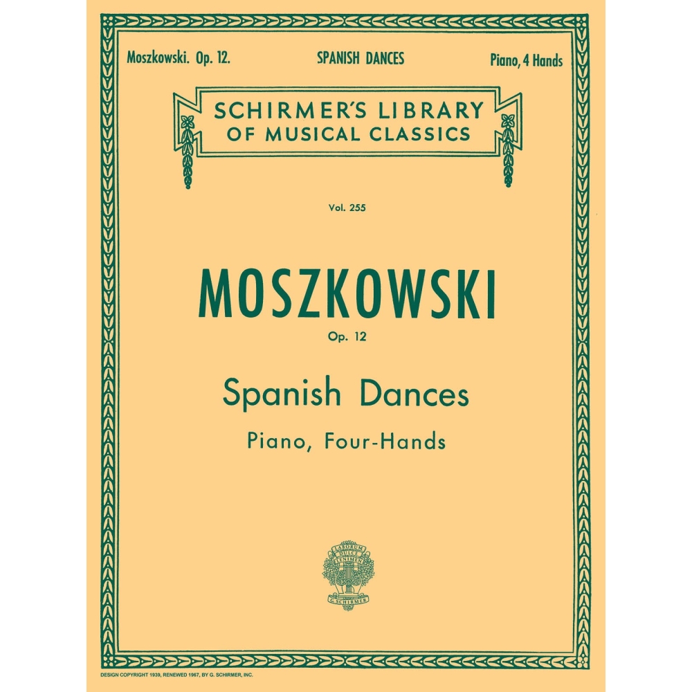 Moszkowski, Moritz - 5 Spanish Dances, Op. 12