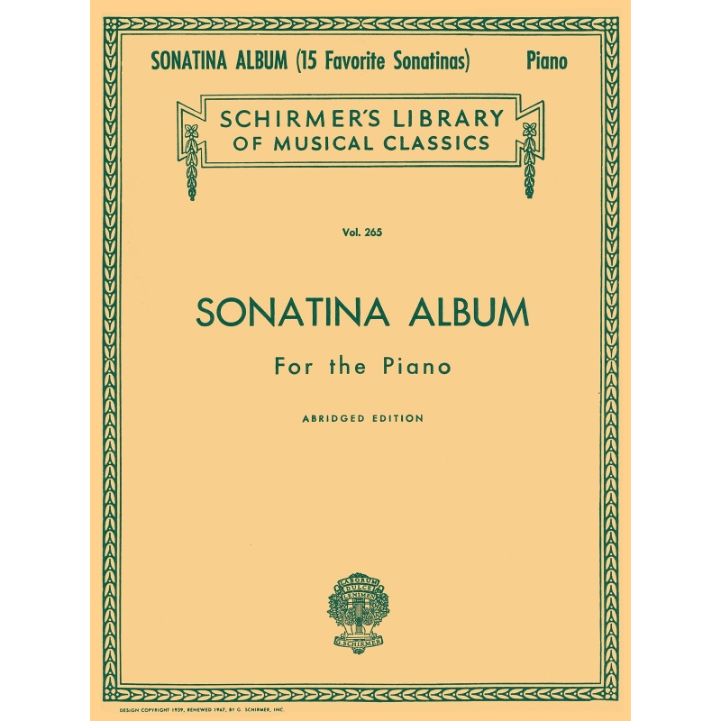 Sonatina Album, Abridged