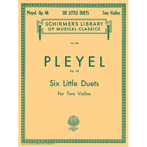 Pleyel, Ignace - Six Little...