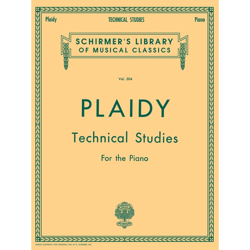 Plaidy, Louis - Technical Studies
