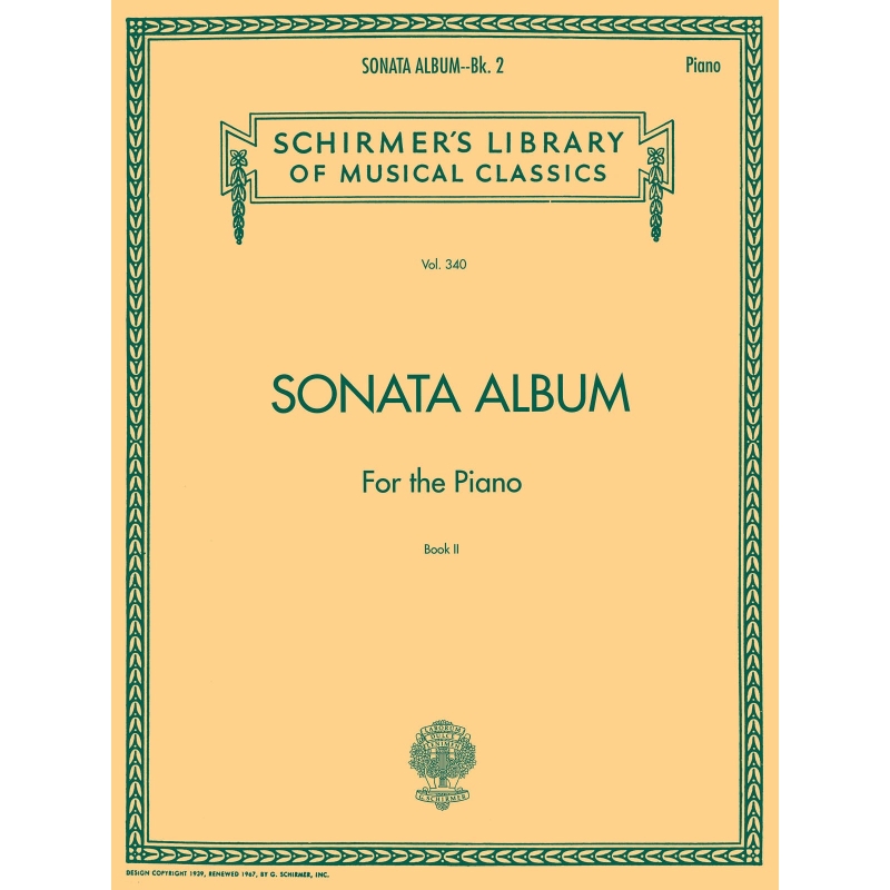 Sonata Album for the Piano - Book 2