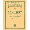 Schubert, Franz - First Vocal Album For Low Voice