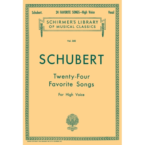 Schubert, Franz - 24...