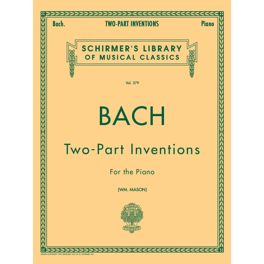 Bach, J.S - 15 Two-Part Inventions