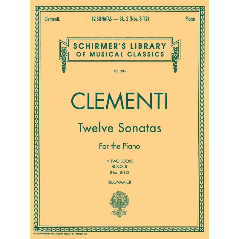 Clementi, Muzio - 12 Sonatas - Book 2