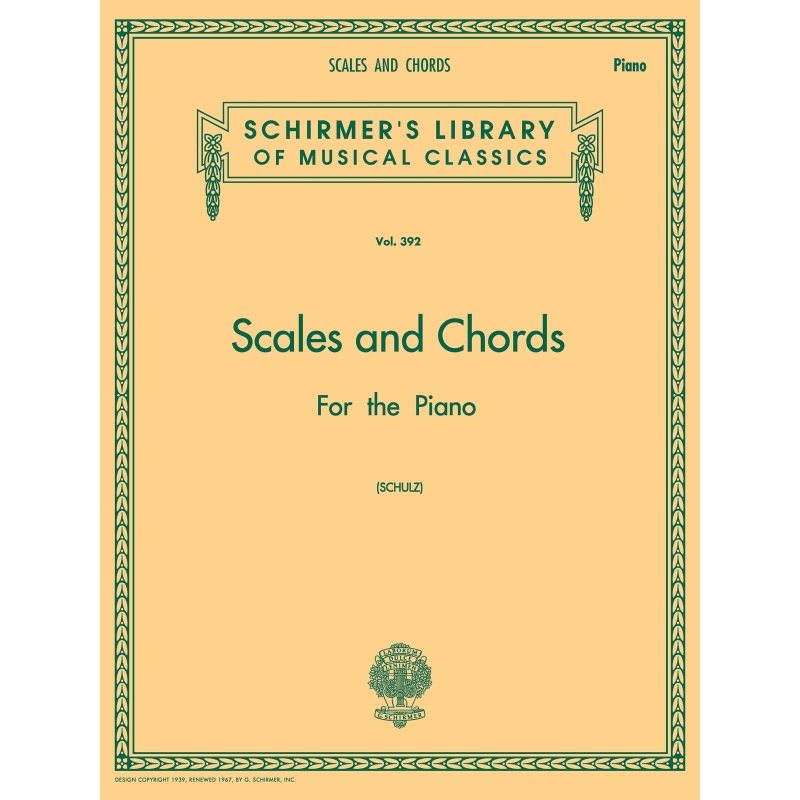 Schulz, Franz - Scales and Chords in all the Major and Minor Keys