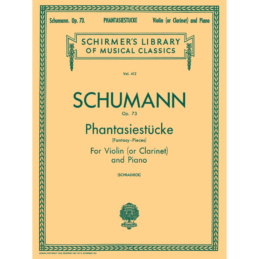 Schumann, Robert - Phantasiestücke (Fantasy Pieces)