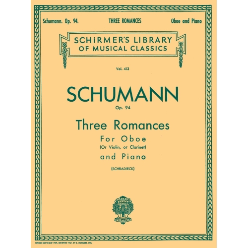 Schumann, Robert - Three...