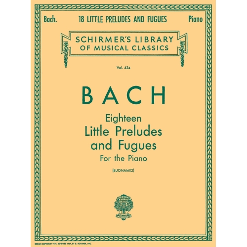 Bach, J.S - 18 Little...