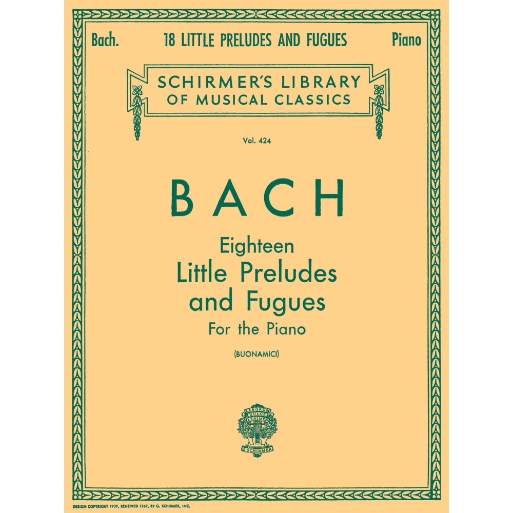 Bach, J.S - 18 Little Preludes and Fugues