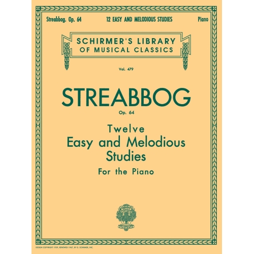 Louis Streabbog: Twelve Very Easy And Melodious Etudes Op.64 (Beginner/Intermediate)
