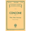 Concone, Joseph - 30 Daily Exercises, Op. 11