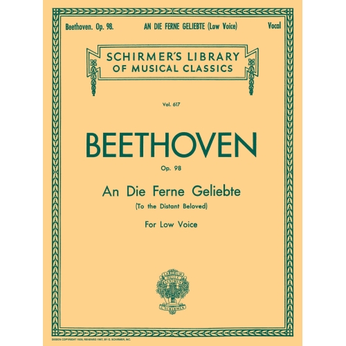 Beethoven, L.v - An Die Ferne Geliebte Op. 98