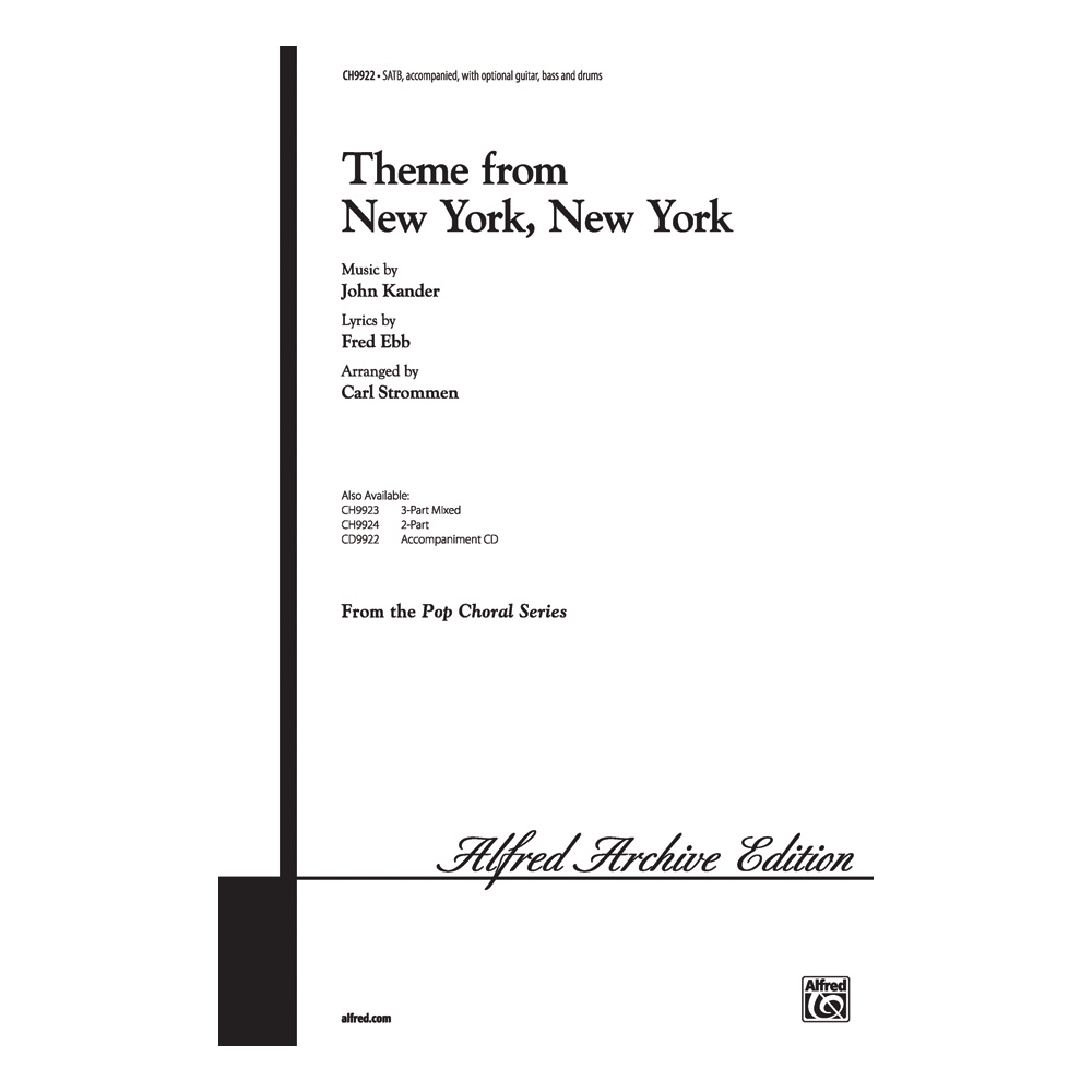 Kander, John - Theme from New York, New York