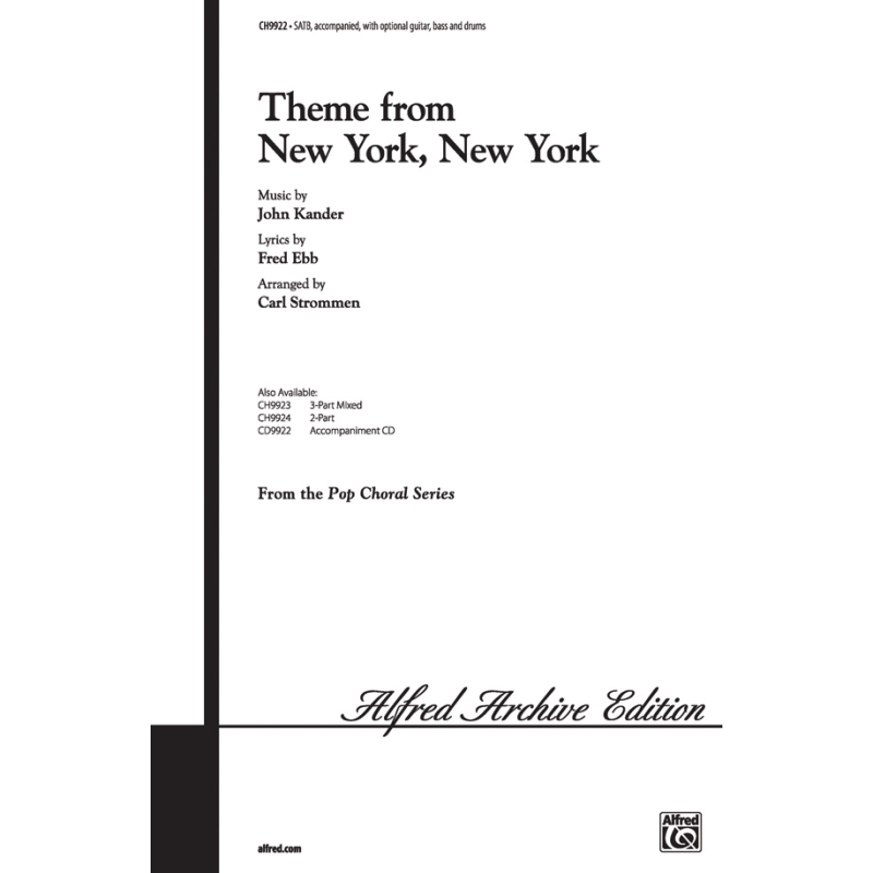 Kander, John - Theme from New York, New York