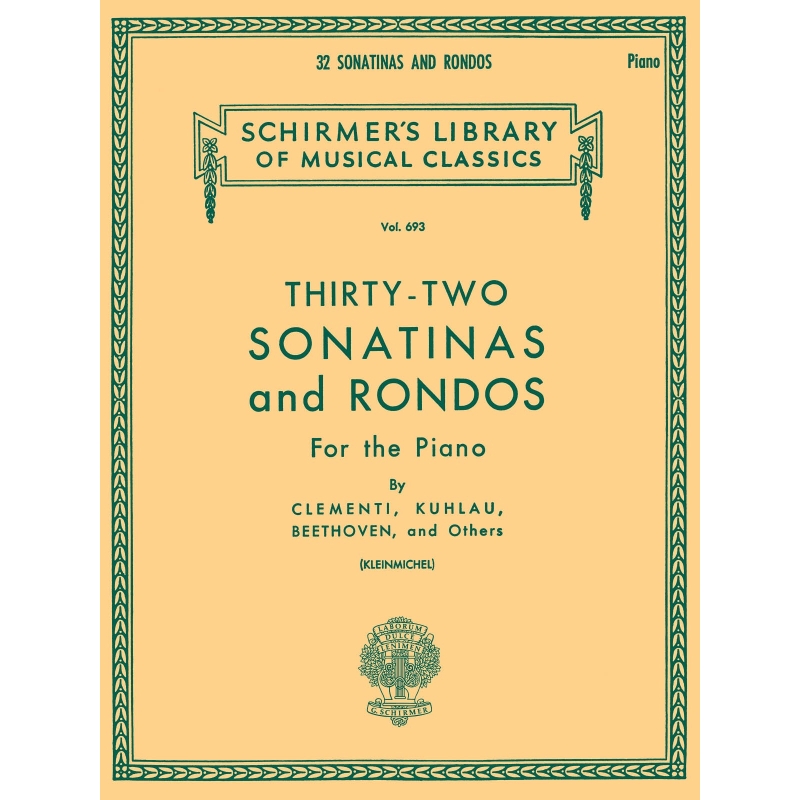 32 Sonatinas and Rondos