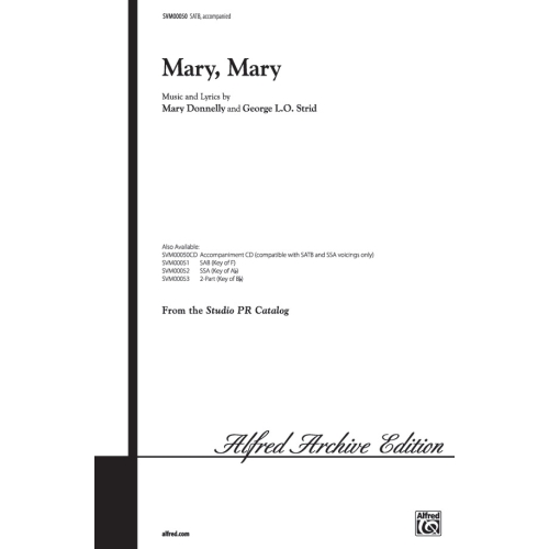 Mary, Mary (SATB)