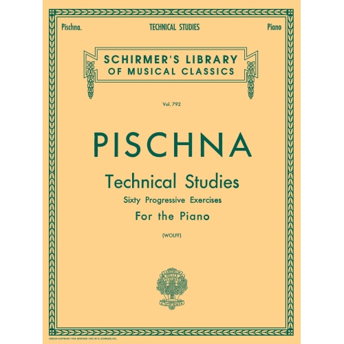 Josef Pischna - Technical Studies (60 Progressive Exercises)