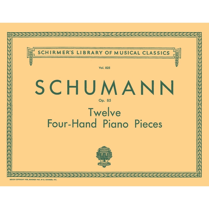 Schumann, Robert - 12 Pieces for Large and Small Children, Op. 85