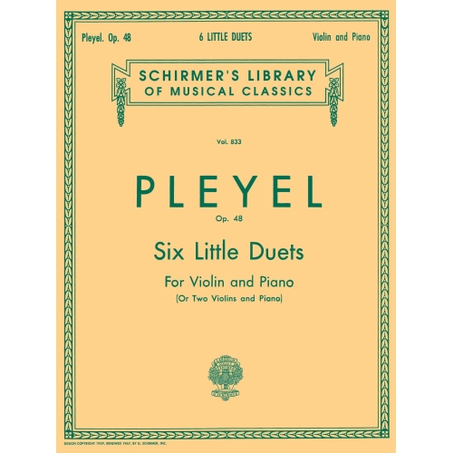 Pleyel, Ignace - Six Little...