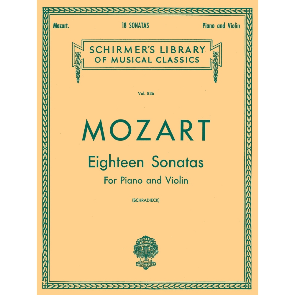 Mozart, Wolfgang Amadeus - 18 Sonatas