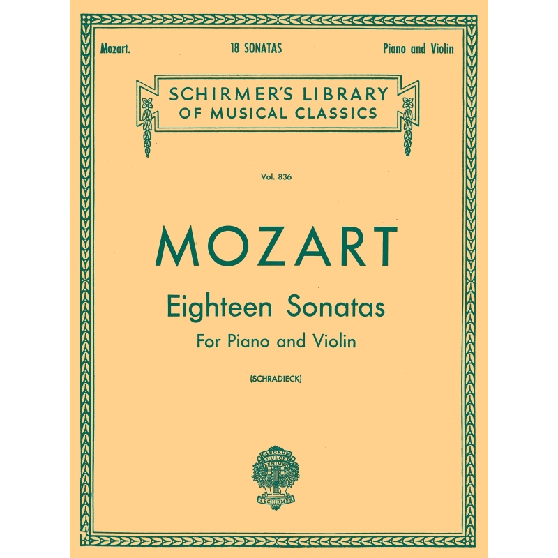 Mozart, Wolfgang Amadeus - 18 Sonatas