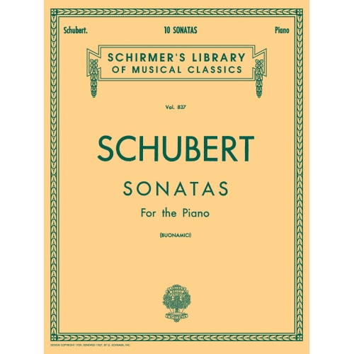 Schubert, Franz - 10 Sonatas