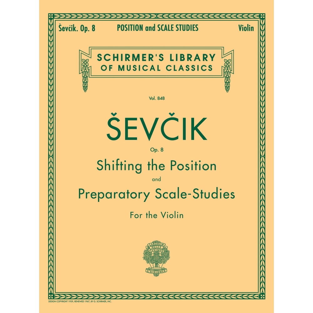 Sevcik, Otakar - Shifting the Position