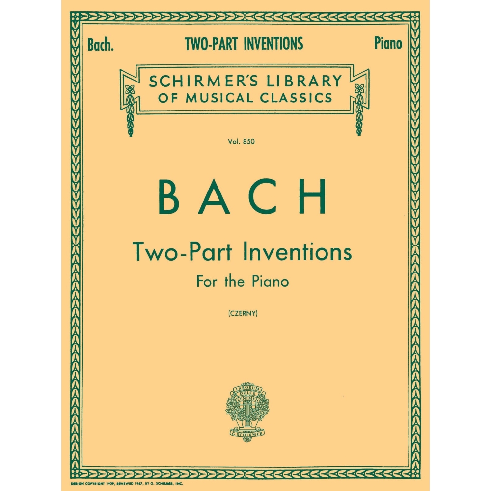 Bach, J.S - 15 Two-Part Inventions