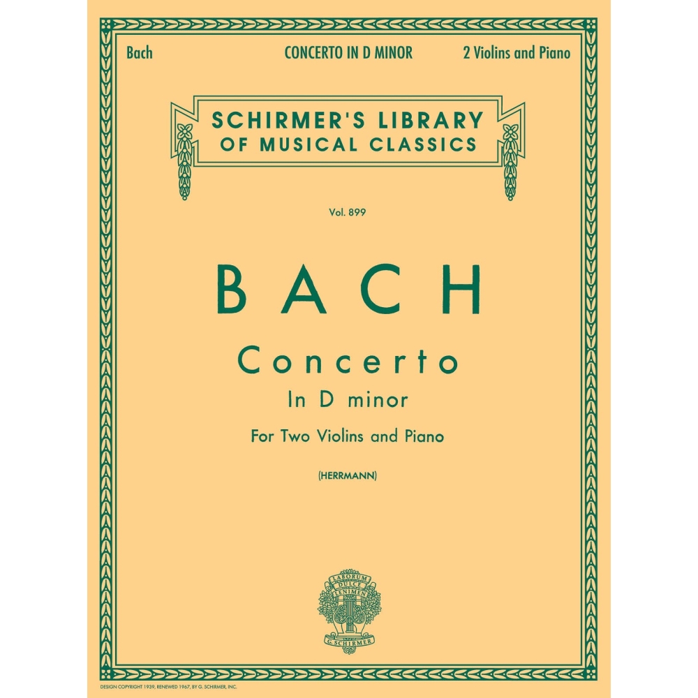 Bach, J.S - Concerto In D Minor
