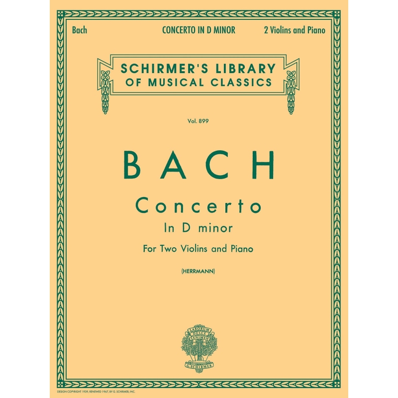 Bach, J.S - Concerto In D Minor