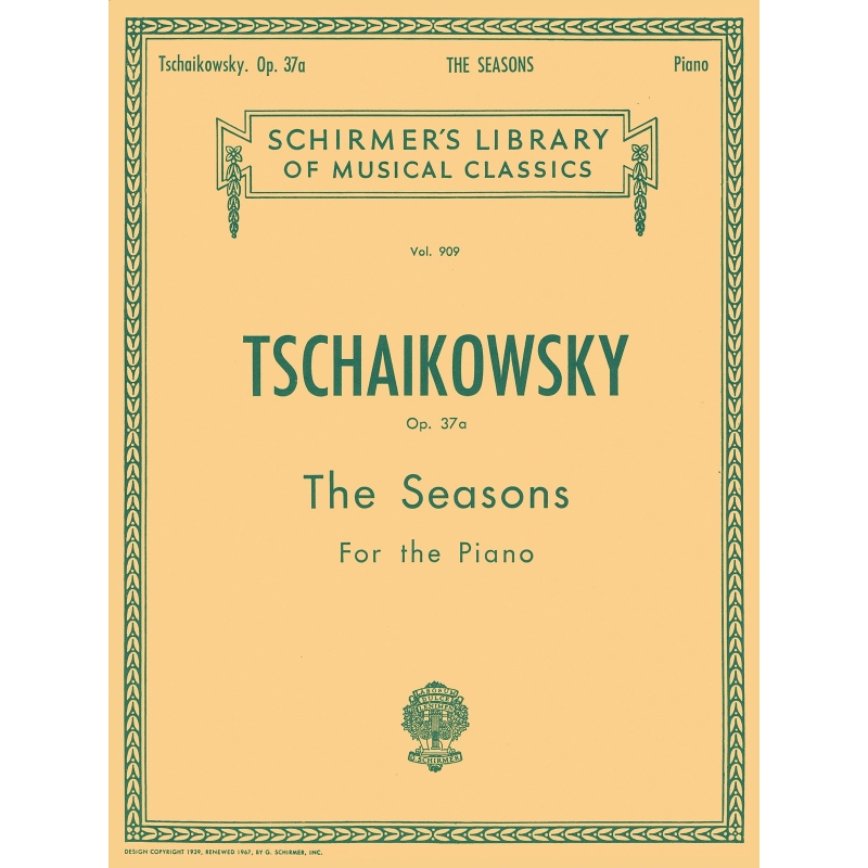 Tchaikovsky, Pyotr Ilyich - Seasons, Op. 37a