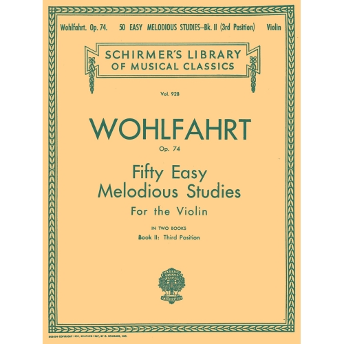 Wohlfahrt, Franz - 50 Easy...
